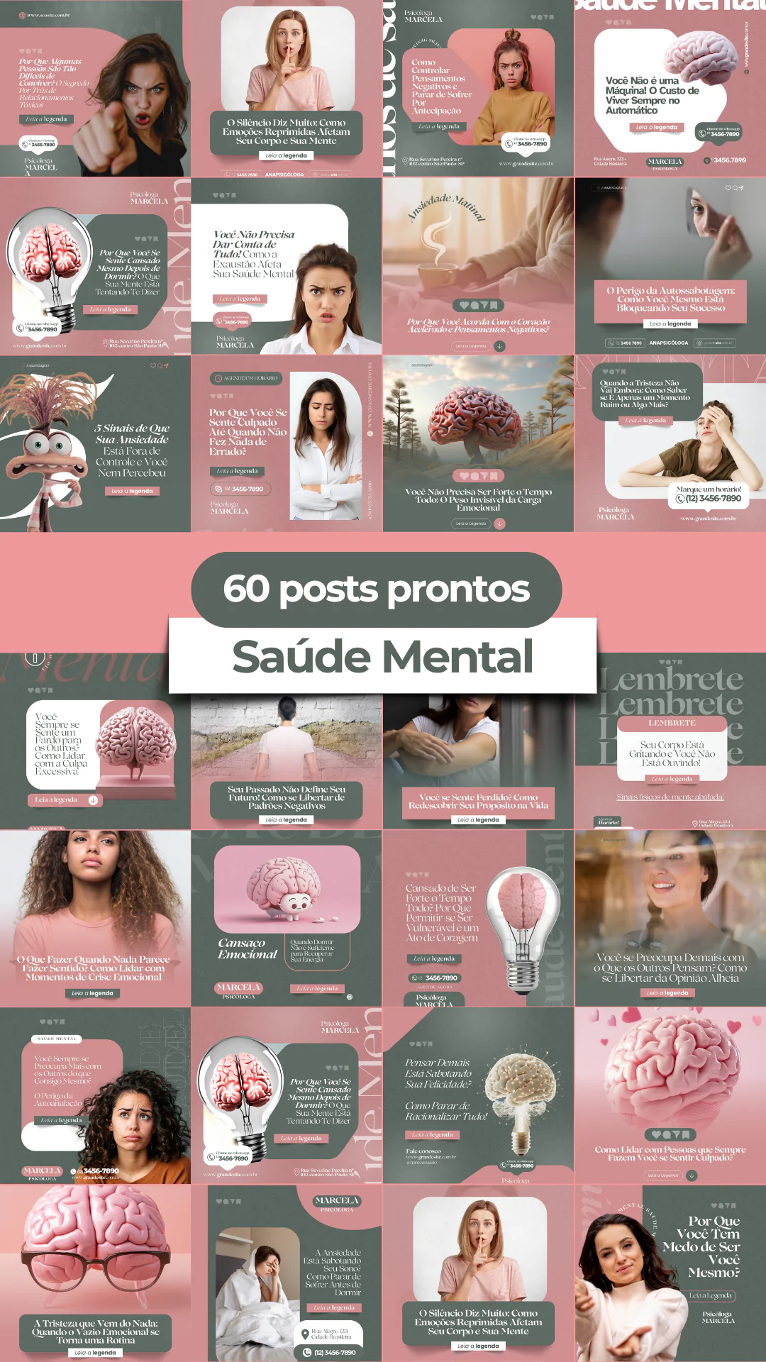 Arte editável psicologia